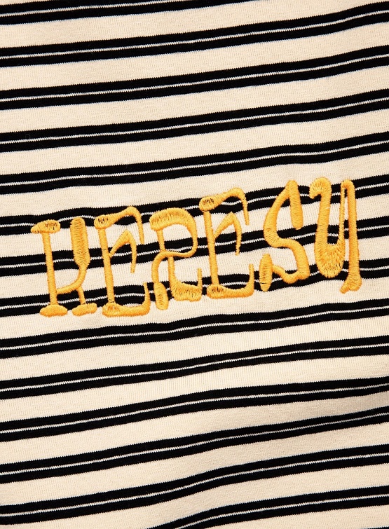 Футболка Heresy Stripe Stamp Ecru