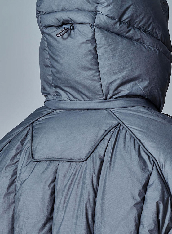 Пуховик JUUN.J Vertical Paneled Goose Down Grey