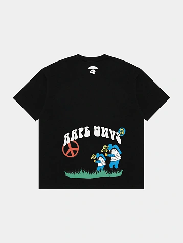 Футболка AAPE THEME UNVRS BLACK