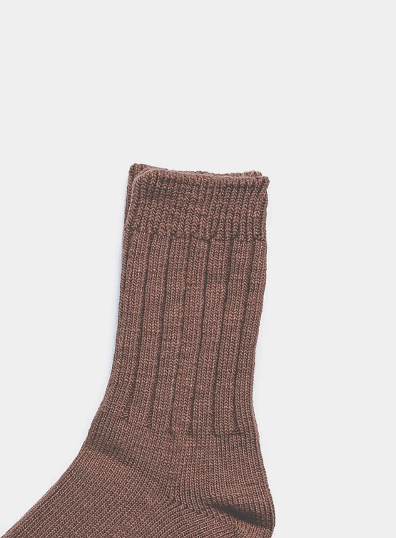 Носки EASTLOGUE PERMANENT Crew Length Light Brown