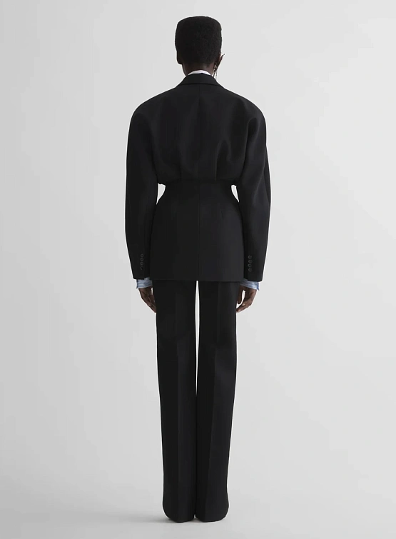 Женские брюки MUGLER Low Waist Tuxedo Black
