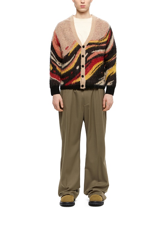 Кардиган MARKET Paint Dept Cardigan Khaki