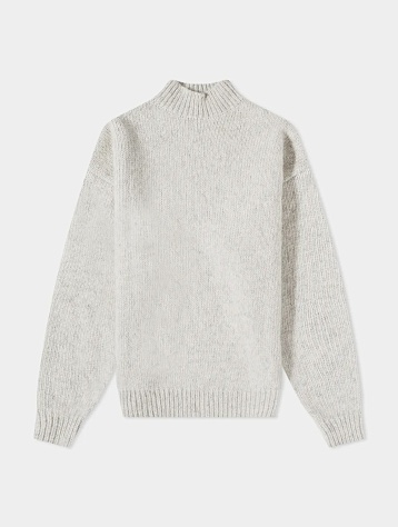 Свитер Represent Clo Alpaca High Neck Sweater Light Grey Marl