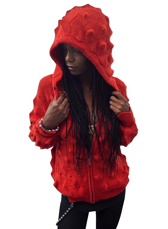 Худи MADFRENZY Spiked Black