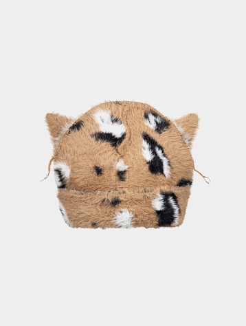 Шапка Charles Jeffrey Loverboy Fluffy Chunky Ears Brown