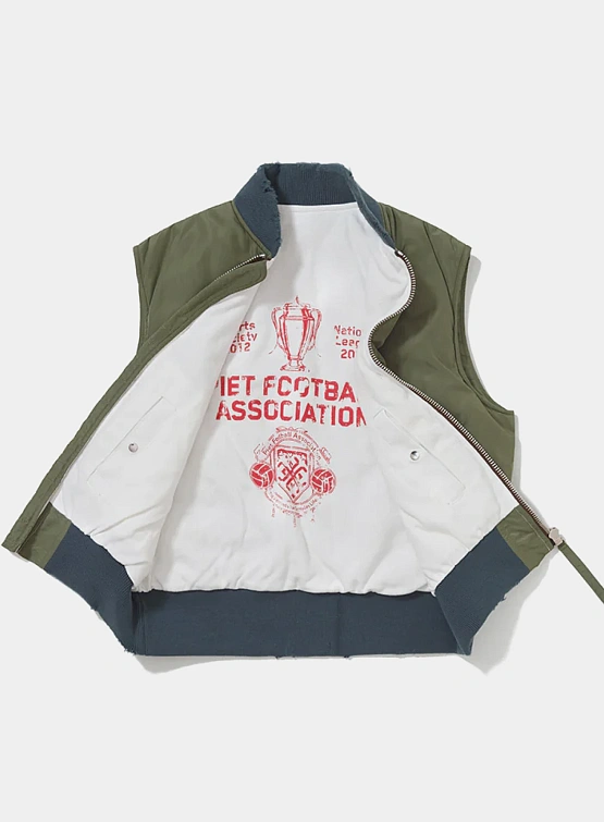 Жилет PIET MA-1 Distressed Green