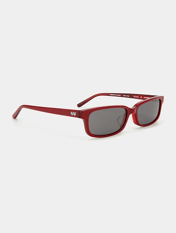 Очки Bonnie Clyde Boyfriend 2 Layered Red & Black Lens