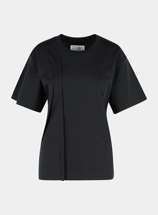 Футболка MM6 Maison Margiela Washed Black