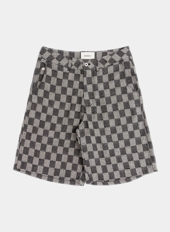 Шорты Heresy Trellis Black Check