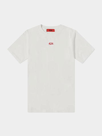 Футболка 424 Logo T-Shirt White