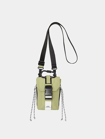 Сумка A.P.C. Trek Crossbody Pouch Taupe