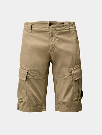 Шорты C.P. Company Stretch Sateen Cargo Vintage Khaki