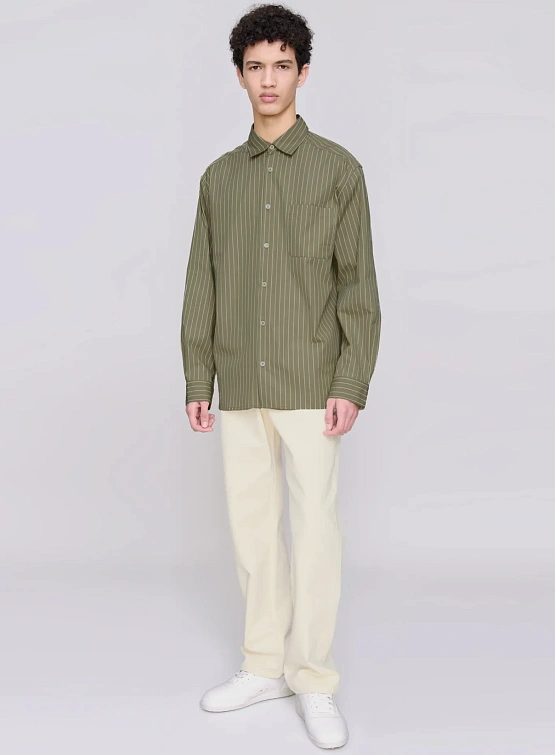 Рубашка A.P.C. Malo Shirt Khaki