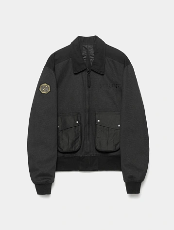 Бомбер MAHARISHI 6101 Crow & Heron M42 Flight Black