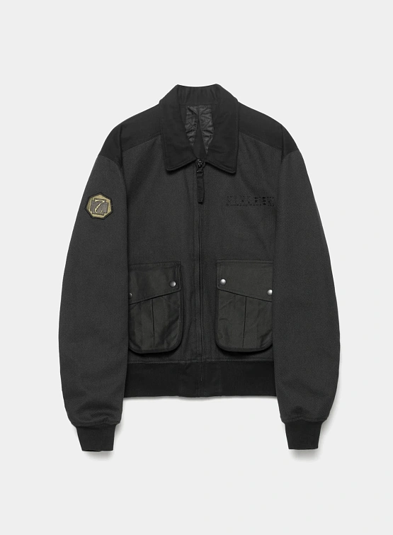 Бомбер MAHARISHI 6101 Crow & Heron M42 Flight Black