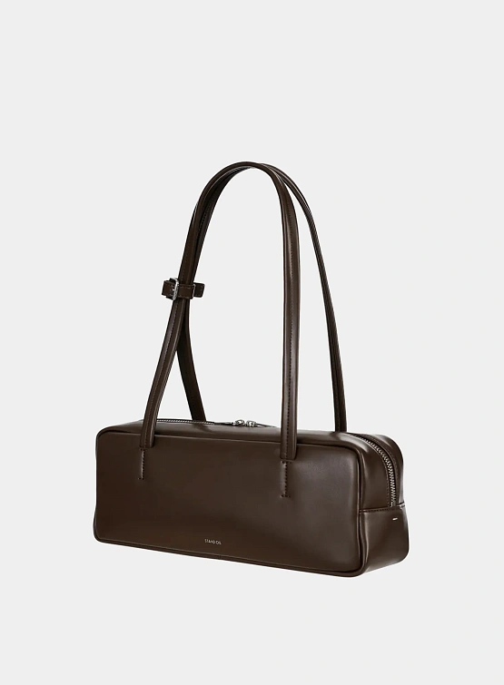 Женская сумка STAND OIL More Baguette Marron