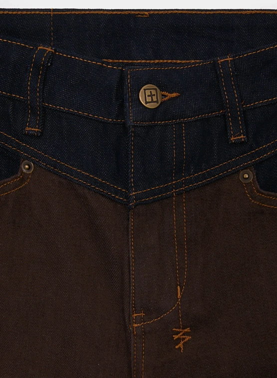 Женские джинсы Ksubi Barrel Original Spliced Denim