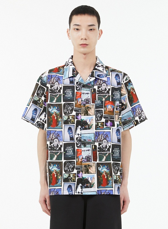 Рубашка LMC Collage Short Slv Shirt Multi