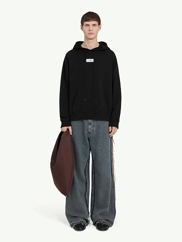 Худи MM6 Maison Margiela Numeric Logo Black