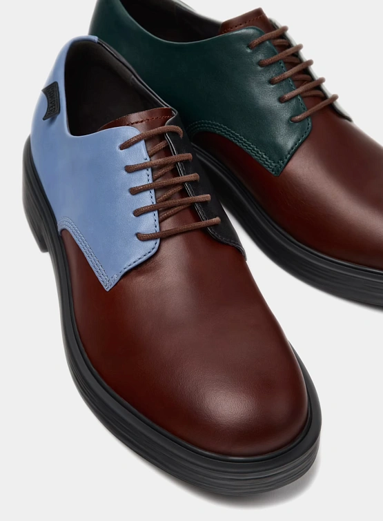 Полуботинки Camper Twins Brown/Blue