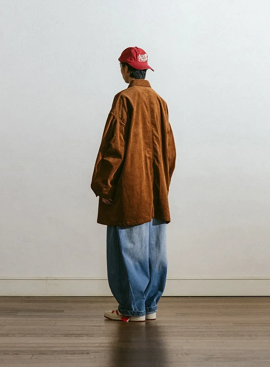 Парка ANGLAN Corduroy Work Coat Brown