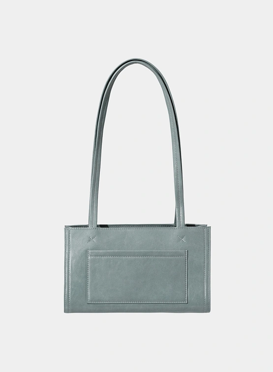 Женская сумка STAND OIL Oblong Tiny Denim Blue