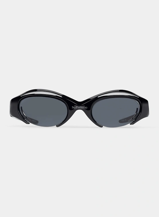Очки NO PROBLEMO x LE SPECS Cyborg Black/Smoke Mono