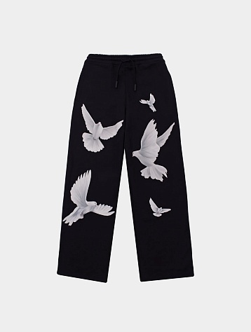 Брюки 3.PARADIS Lounge Pants Freedom Doves Black