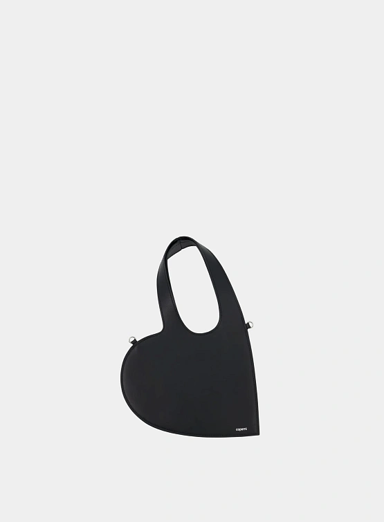 Женская сумка Coperni Crossbody Baby Heart Tote Black