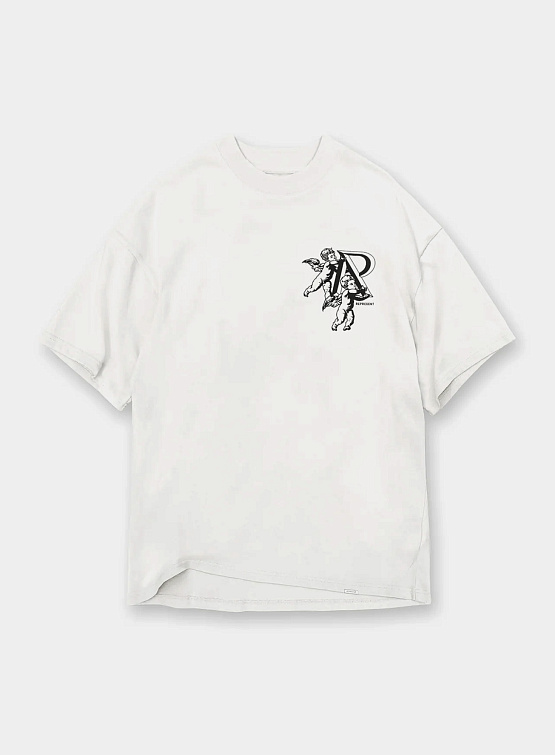 Футболка Represent Clo Cherub Initial T-Shirt Flat White