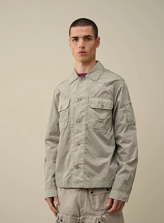 Овершот C.P. Company Chrome-R Pocket Overshirt Drizzle Grey