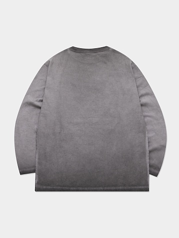 Лонгслив LMC Overdyed Univ Long Slv Tee Black
