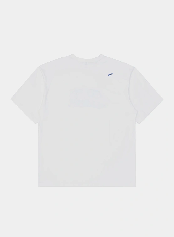 Футболка ADERERROR Edca Product. 52 White