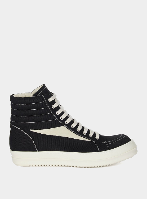 Кеды RICK OWENS Drkshdw Vintage High Black/Milk