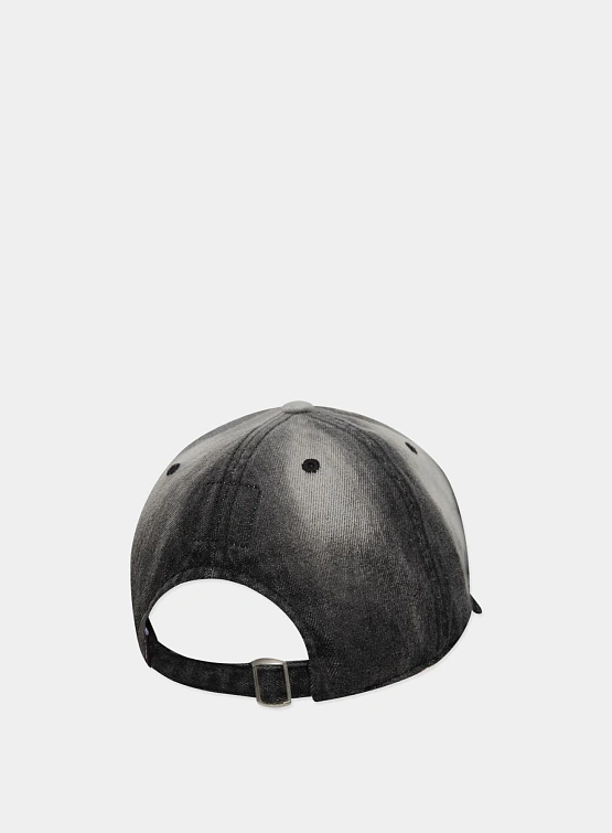 Кепка LMC Washed Denim Gothic Oval 6 Panel White