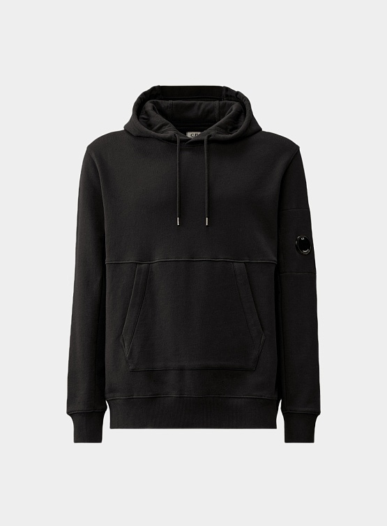 Худи C.P. Company Diagonal Raised Fleece Black