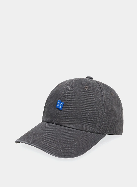 Кепка ADERERROR Sig; BL Tag Cap 01 Charcoal