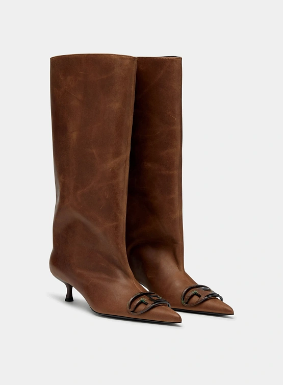 Женские сапоги Diesel D-Venus 40 KB Tube Brown