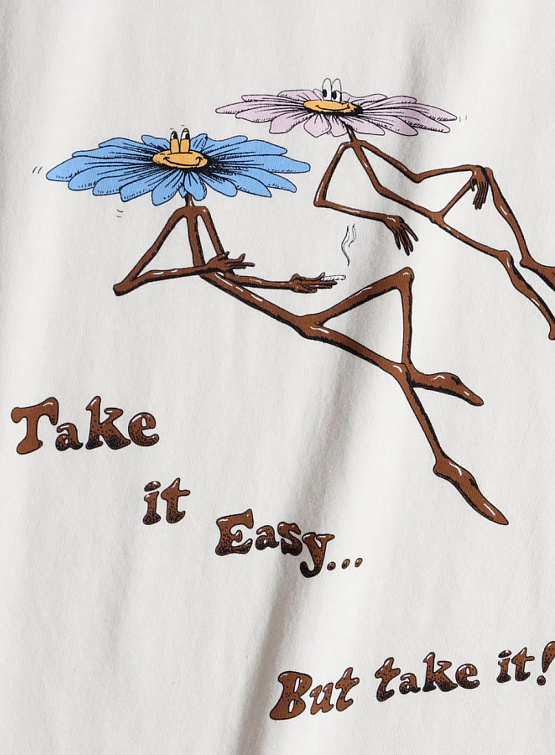 Футболка Jungles Jungles Take It Easy Black/White