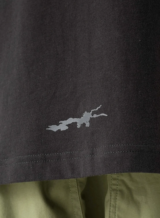 Футболка MAHARISHI 6244 Maharishi Reflective Black