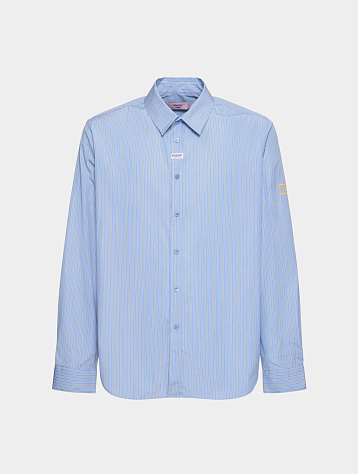 Рубашка Martine Rose Classic Shirt Blue White