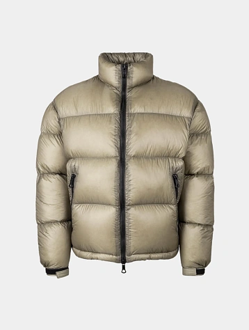 Пуховик MKI MIYUKI ZOKU Translucent Funnel Neck Bubble Sage