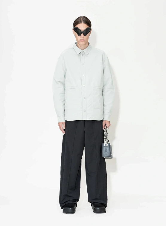 Овершот Han Kjøbenhavn Oversized Padded Overshirt Light Grey