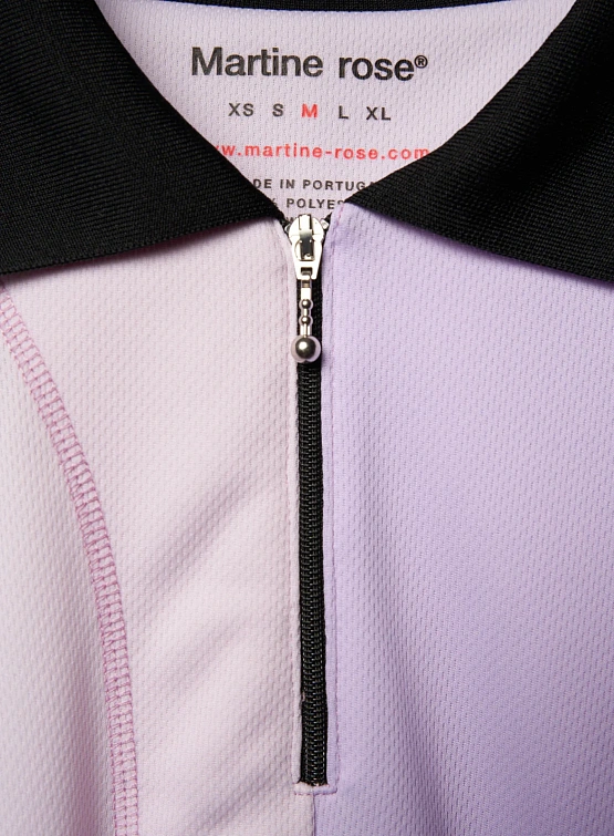 Футболка Martine Rose Half And Half Football Top Lilac