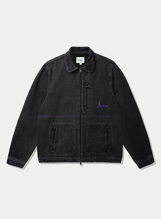 Джинсовая куртка Butter Goods Device Jacket Washed Grey