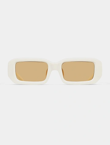 Очки NO PROBLEMO x LE SPECS Blackpool Off White/Amber Tint