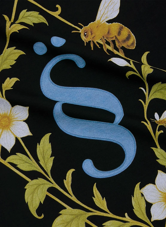 Футболка Studio Slow x ÖMANKÖ Logo T-Shirt Black