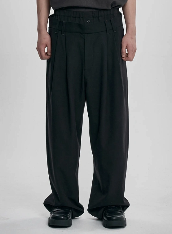 Брюки AJOBYAJO Double Layered Black