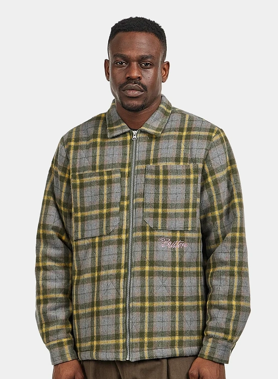 Овершот Butter Goods Jive Flannel Jacket Grey