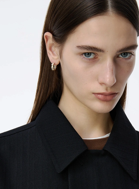 Серьги ADERERROR Earring Product. 108 Silver